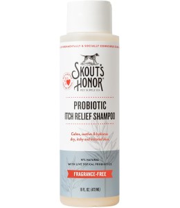 Skouts Honor Probiotic Itch Relief Shampoo  475ML/16Oz Pet Essentials & Wellness