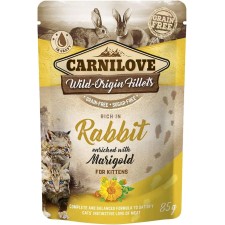 Carnilove Rabbit Enriched With Marigold For Kittens wet food - 85g