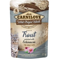 Carnilove Trout enriched with Echinacea for Adult Cats (Wet Food Pouches)85g