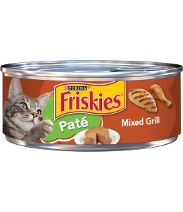 Nestle Purina Friskies Pate Cat Wet Food Mixed Grill 5.5oz