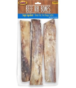 Cadet 3 pk. Rib Bone  Dog Treats & Chews