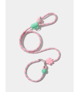 VETRESKA Connect Hands-Free Rope Leash for Pets (Flora)
