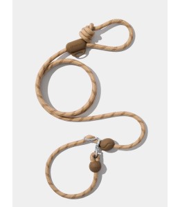 VETRESKA Connect Hands-Free Rope Leash for Pets (Coffee)
