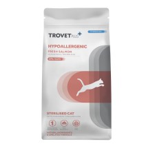 Trovet Plus Sterilised Hypoallergenic Salmon Dry Food 2.5 Kg