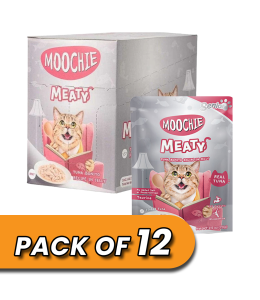Moochie Tuna & Bonito Recipe in Jelly Pouch 70g Pack of 12