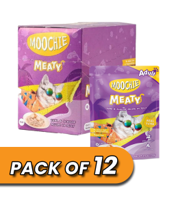 Moochie Cat Food Tuna & Scallop Recipe in Jelly Pouch 70g Pack of 12