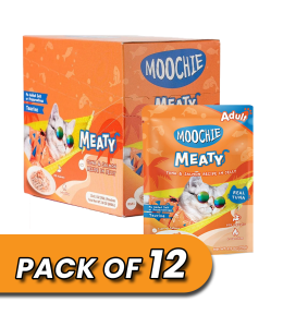 Moochie Cat Food Tuna with Salmon and Jelly 70g Pack of 12
