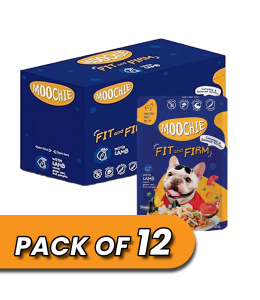 Moochie Dog Food Casserole with Beef - Fit & Firm Pouch 85g Pack of 12