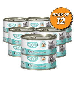 MOOCHIE ADULT LOAF WITH SARDINE 85g Can Pack of 12