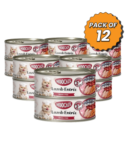 Moochie Lamb & Beef Entree 156g Pack of 12