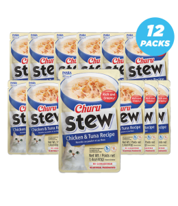 Inaba Chicken Stew with Tuna 40g - Pack of 12