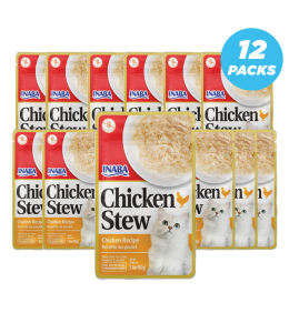 Inaba Chicken Stew - 40g - Pack of 12