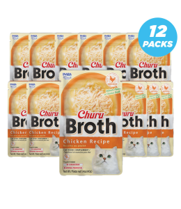Inaba Chicken Broth 40g - Pack of 12