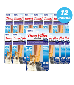 INABA TUNA IN SHRIMP BROTH 15g /per Pc - Pack of 12