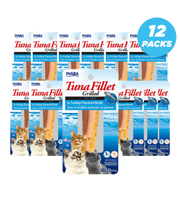 INABA TUNA IN SCALLOP BROTH 15g /per Pc - Pack of 12