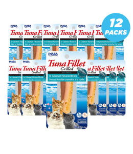 INABA TUNA IN CALAMARI BROTH 15g /per Pc - Pack of 12