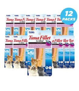 INABA TUNA EXTRA TENDER IN TUNA BROTH 15g /per Pc - Pack of 12