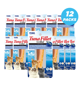 INABA TUNA IN TUNA BROTH 15g /per Pc - Pack of 12