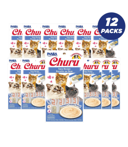 INABA CHURU TUNA 56 g/4 sticks - Pack of 12