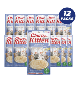 Inaba Churu Tuna for Kitten - 56g - Pack of 12