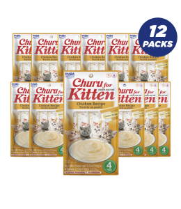 Inaba Churu Chicken for Kitten - 56g - Pack of 12