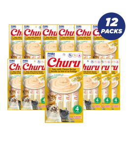 Inaba Churu Tuna with Cheese - 56g - Pack of 12
