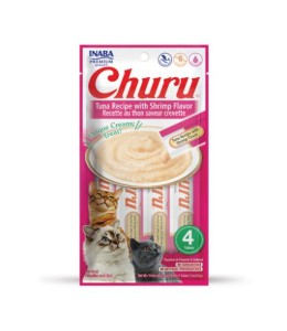 Inaba Churu Tuna with Shrimp - 56g - Pack of 12