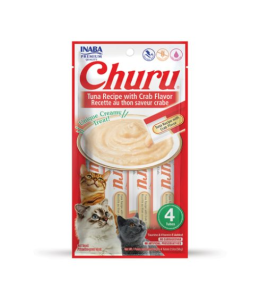 Inaba Churu Tuna with Crab - 56g - Pack of 12