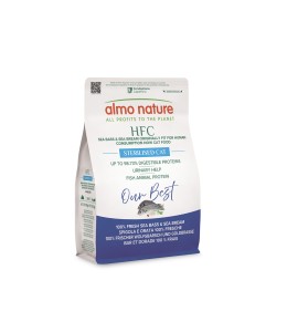 Almo Nature Adult Sterilised - Sea Bass and Sea Bream Dry Food 300 g