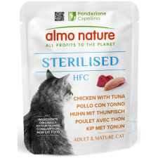 Almo Nature Sterilised with Chicken and Tuna Wet food 50 g