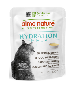 Almo Nature Hydration Help Sardines Broth with Sardines Wet food 50 g