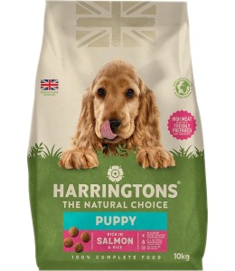 Harringtons Complete Salmon & Rice Dry Puppy Food 10kg