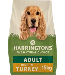 Harringtons Complete Turkey with Veg Adult Dry Dog Food 15KG