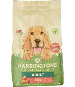 Harringtons Complete Beef Adult Dry Dog Food 1.7KG