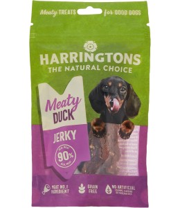 Harringtons Duck Jerky High Meat Dog Treats 70g