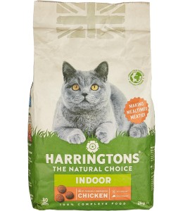 Harringtons Complete Indoor Chicken Dry Cat Food 2kg