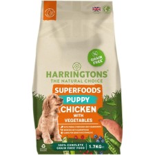 Harringtons Superfoods Chicken with Vegetables Puppy Dry Dog Food 1.7KG