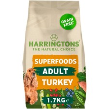 Harringtons Superfoods Turkey with Vegetables Adult Dry Dog Food 1.7KG
