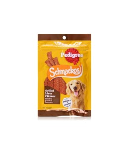 Pedigree Schmackos Stix Grilled Liver Dog Treats - 70G