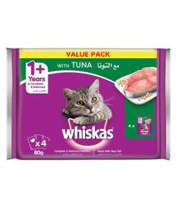 Whiskas Tuna Wet Cat Food - TUNA/4X80G