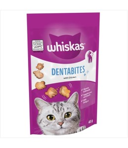 Whiskas DentaBites with Chicken Cat Treats - 40G