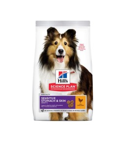 Hill's Science Plan Sensitive Stomach & Skin Medium Adult Dog Food with Chicken - 2.5kg