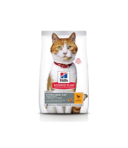 Hill's Science Plan Sterilised Adult Cat Food with Chicken - 3kg