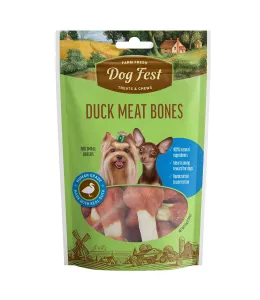 Dog Fest Duck Meat Bones for Mini Dogs 55g