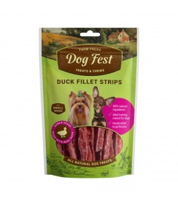 Dog Fest Duck Fillet Strips for Small Dogs - 55g