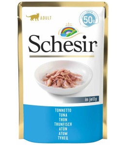 Schesir Cat Pouch-Wet Food Tuna - 50g