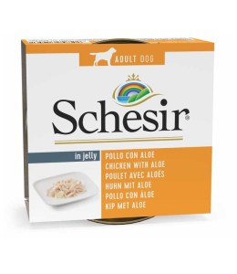 Schesir Dog Wet Food-Chicken Fillets With Aloe - 150g