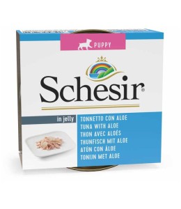 Schesir Puppy Can-Wet Food Tuna with Aloe - 150g
