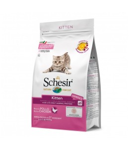 Schesir Dry food for kittens with a single protein source - Kitten Rich in Chicken - 1.5kg