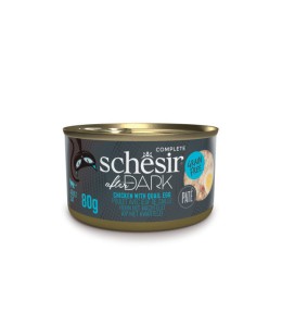 Schesir After Dark Wholefood In Broth For Cat - Chicken With Quail Egg 80g